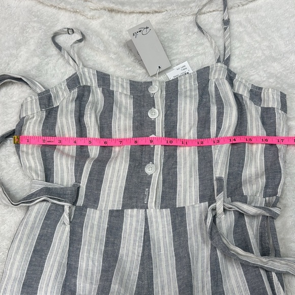 NWT Rails Harper Wide-Leg Jumpsuit Laguna Stripe - Picture 12 of 14